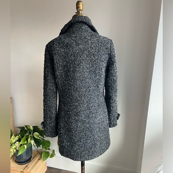 Steve Madden charcoal grey pea coat - Picture 4 of 8